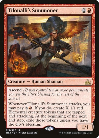Tilonalli's Summoner [Rivals of Ixalan] | Exor Games Dartmouth