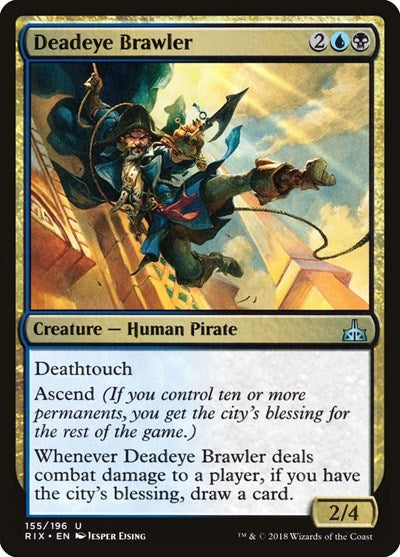 Deadeye Brawler [Rivals of Ixalan] | Exor Games Dartmouth