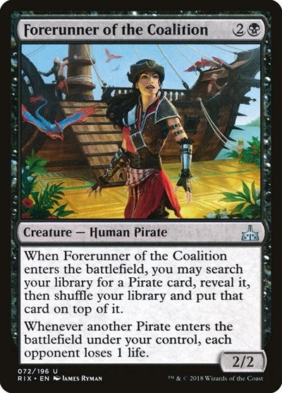 Forerunner of the Coalition [Rivals of Ixalan] | Exor Games Dartmouth