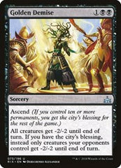 Golden Demise [Rivals of Ixalan] | Exor Games Dartmouth