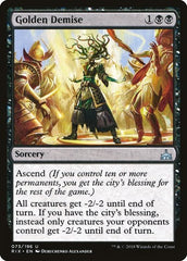 Golden Demise [Rivals of Ixalan] | Exor Games Dartmouth