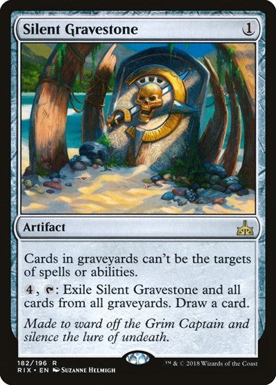 Silent Gravestone [Rivals of Ixalan] | Exor Games Dartmouth