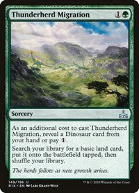 Thunderherd Migration [Rivals of Ixalan] | Exor Games Dartmouth