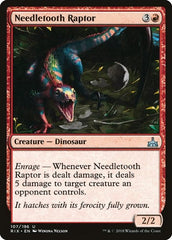 Needletooth Raptor [Rivals of Ixalan] | Exor Games Dartmouth