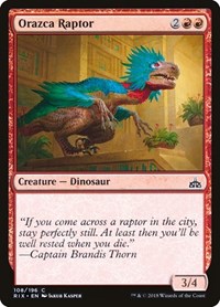 Orazca Raptor [Rivals of Ixalan] | Exor Games Dartmouth