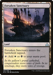 Forsaken Sanctuary [Rivals of Ixalan] | Exor Games Dartmouth