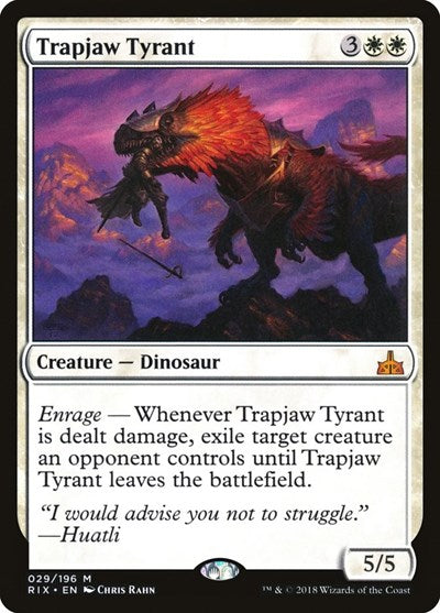 Trapjaw Tyrant [Rivals of Ixalan] | Exor Games Dartmouth