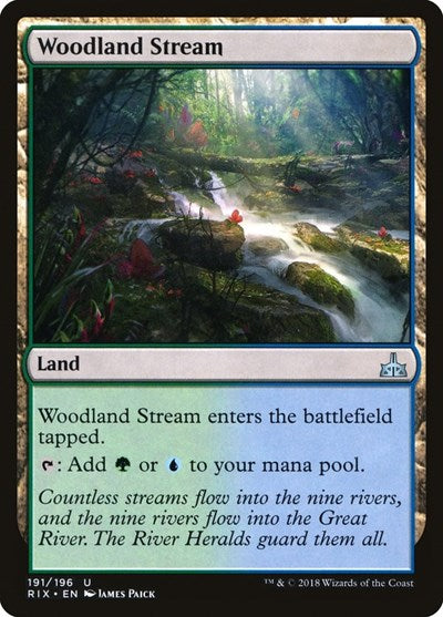 Woodland Stream [Rivals of Ixalan] | Exor Games Dartmouth