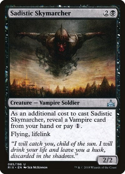 Sadistic Skymarcher [Rivals of Ixalan] | Exor Games Dartmouth