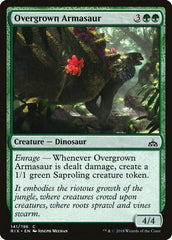 Overgrown Armasaur [Rivals of Ixalan] | Exor Games Dartmouth