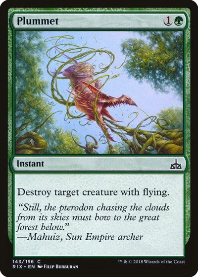 Plummet [Rivals of Ixalan] | Exor Games Dartmouth