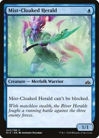 Mist-Cloaked Herald [Rivals of Ixalan] | Exor Games Dartmouth