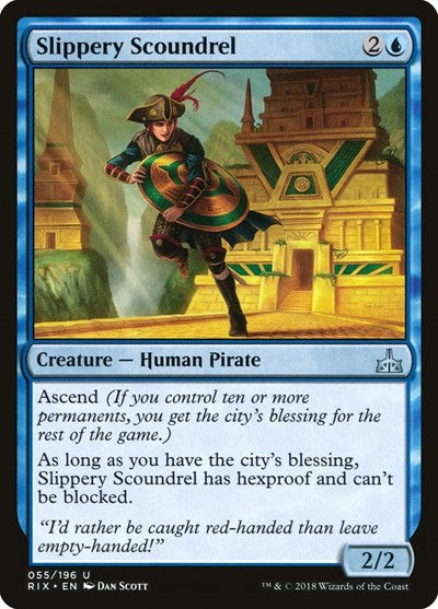 Slippery Scoundrel [Rivals of Ixalan] | Exor Games Dartmouth