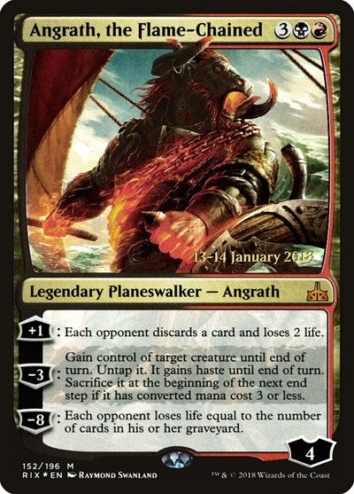 Angrath, the Flame-Chained [Rivals of Ixalan Promos] | Exor Games Dartmouth