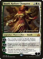 Huatli, Radiant Champion [Rivals of Ixalan Promos] | Exor Games Dartmouth