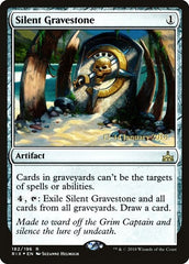 Silent Gravestone [Rivals of Ixalan Promos] | Exor Games Dartmouth
