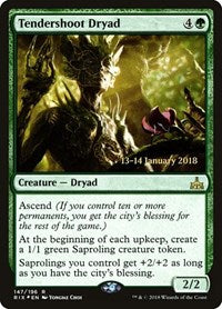 Tendershoot Dryad [Rivals of Ixalan Promos] | Exor Games Dartmouth