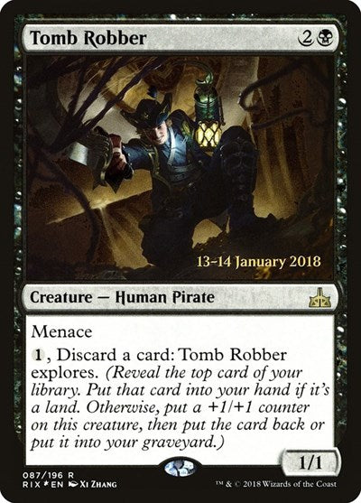 Tomb Robber [Rivals of Ixalan Promos] | Exor Games Dartmouth