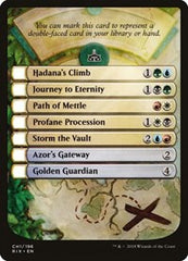 Checklist Card - Rivals of Ixalan [Rivals of Ixalan Tokens] | Exor Games Dartmouth