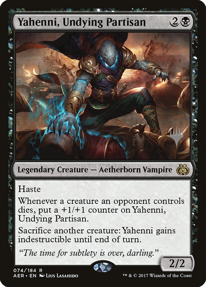 Yahenni, Undying Partisan (Promo Pack) [Aether Revolt Promos] | Exor Games Dartmouth