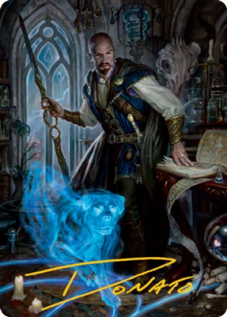 Mordenkainen Art Card (Gold-Stamped Signature) [Dungeons & Dragons: Adventures in the Forgotten Realms Art Series] | Exor Games Dartmouth