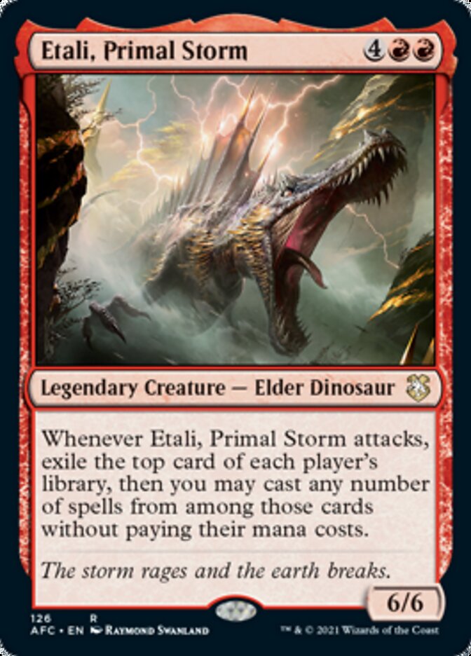 Etali, Primal Storm [Dungeons & Dragons: Adventures in the Forgotten Realms Commander] | Exor Games Dartmouth