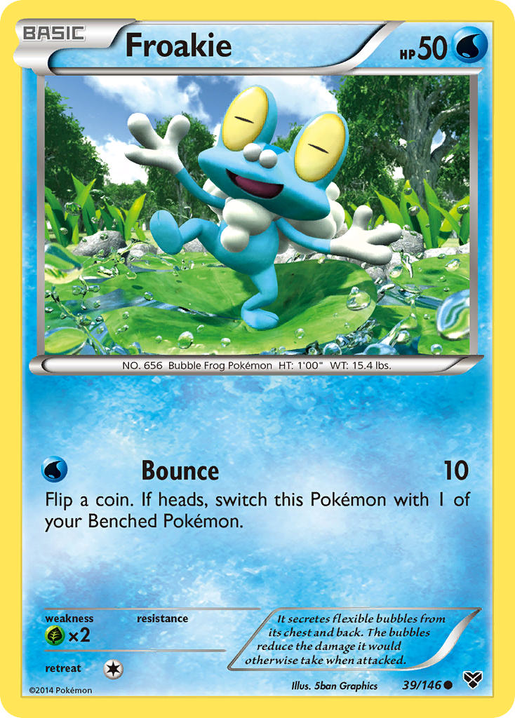 Froakie (39/146) [XY: Base Set] | Exor Games Dartmouth