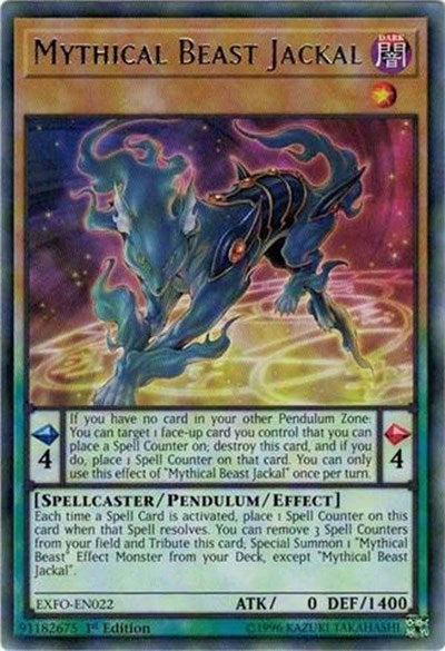 Mythical Beast Jackal [EXFO-EN022] Rare | Exor Games Dartmouth