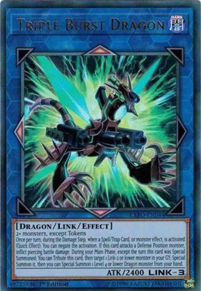 Triple Burst Dragon [EXFO-EN044] Ultra Rare | Exor Games Dartmouth