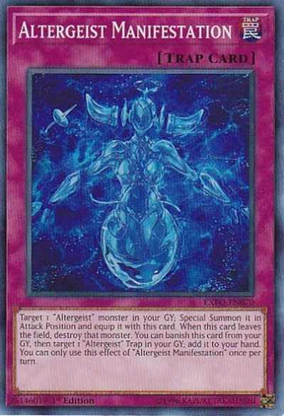 Altergeist Manifestation [EXFO-EN070] Super Rare | Exor Games Dartmouth