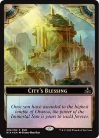 City's Blessing // Elemental Double-sided Token [Friday Night Magic 2018] | Exor Games Dartmouth