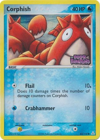 Corphish (63/110) (Stamped) [EX: Holon Phantoms] | Exor Games Dartmouth