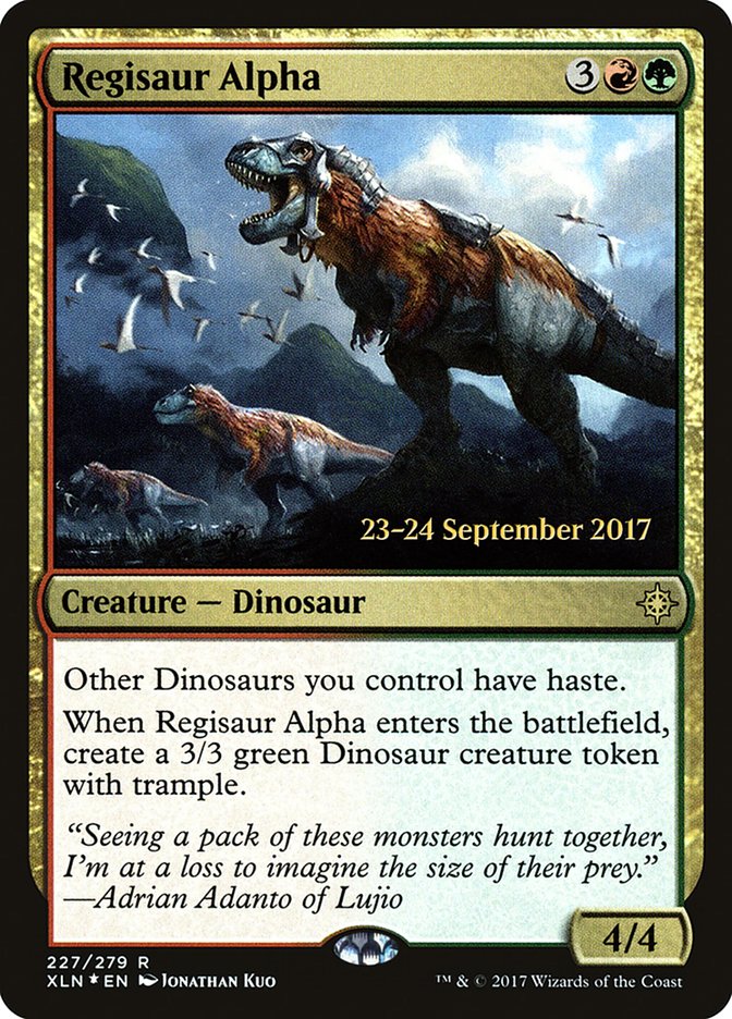 Regisaur Alpha  [Ixalan Prerelease Promos] | Exor Games Dartmouth