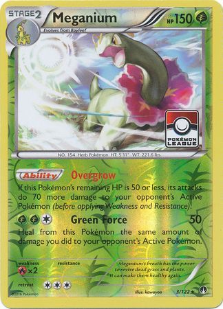 Meganium (3/122) (League Promo) [XY: BREAKpoint] | Exor Games Dartmouth