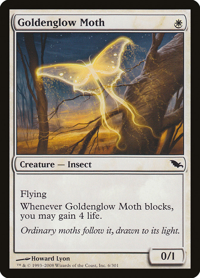 Goldenglow Moth [Shadowmoor] | Exor Games Dartmouth