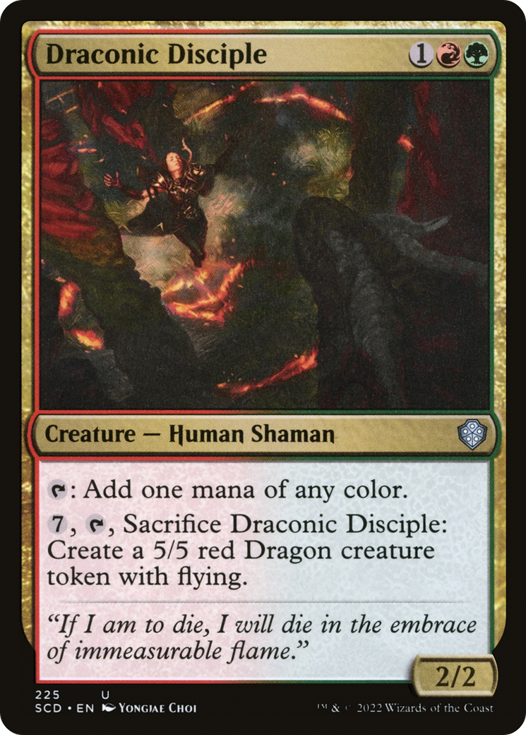 Draconic Disciple [Starter Commander Decks] | Exor Games Dartmouth