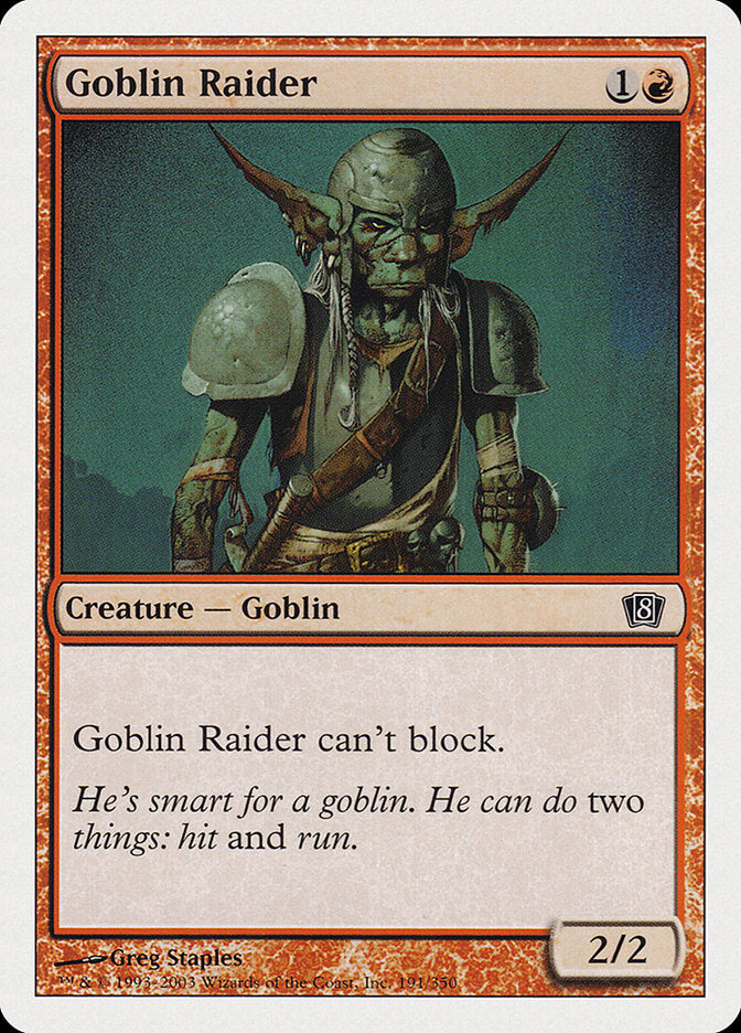 Goblin Raider [Eighth Edition] | Exor Games Dartmouth