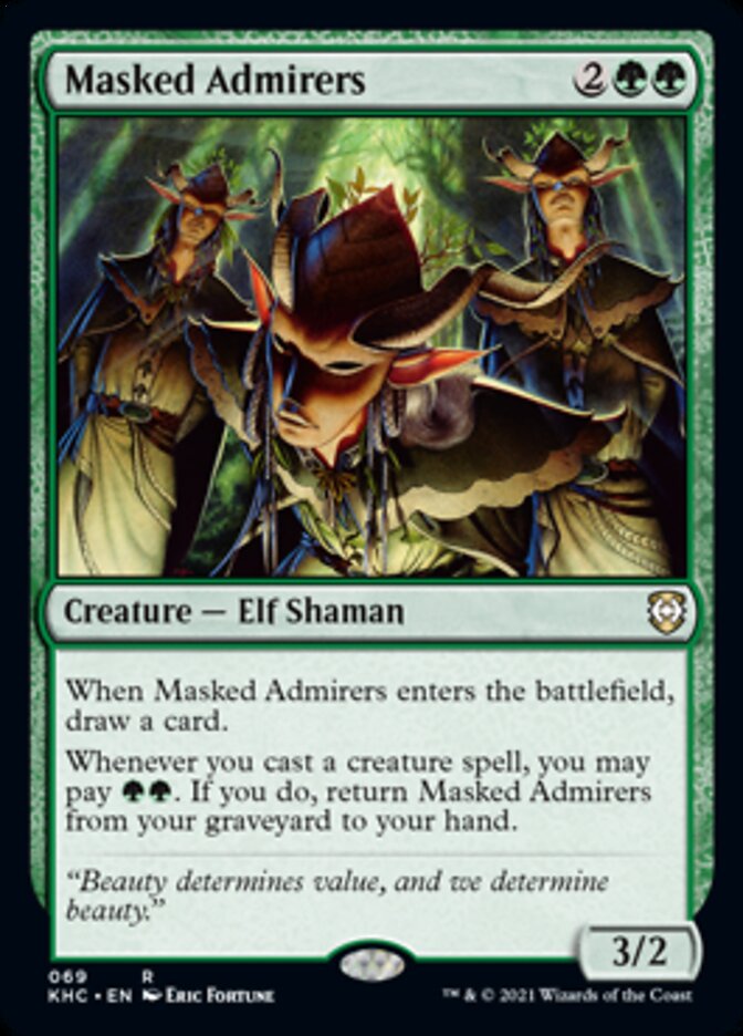 Masked Admirers [Kaldheim Commander] | Exor Games Dartmouth
