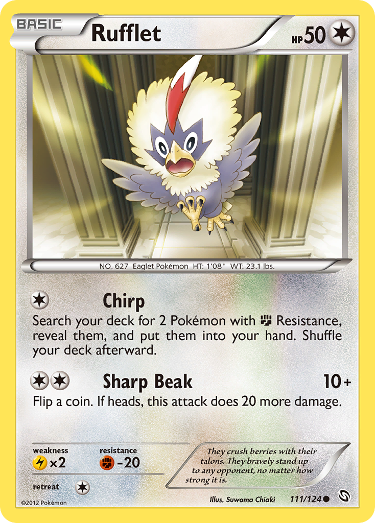 Rufflet (111/124) [Black & White: Dragons Exalted] | Exor Games Dartmouth