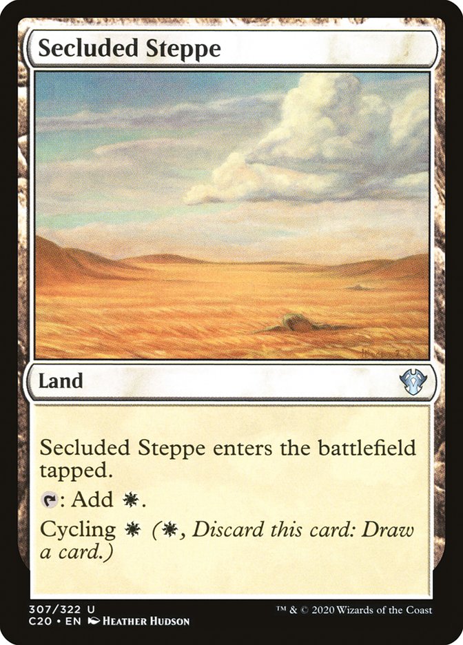 Secluded Steppe [Commander 2020] | Exor Games Dartmouth
