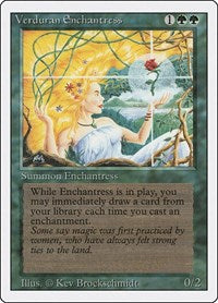 Verduran Enchantress [Revised Edition] | Exor Games Dartmouth