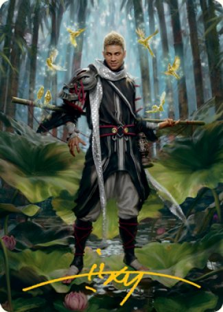 Grand Master of Flowers Art Card (Gold-Stamped Signature) [Dungeons & Dragons: Adventures in the Forgotten Realms Art Series] | Exor Games Dartmouth
