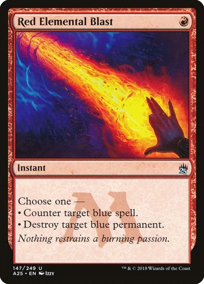 Red Elemental Blast [Masters 25] | Exor Games Dartmouth