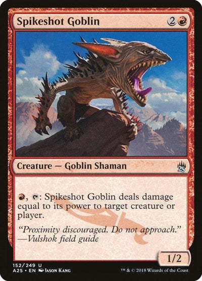 Spikeshot Goblin [Masters 25] | Exor Games Dartmouth