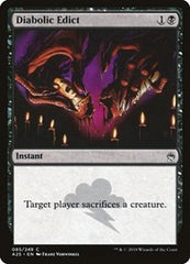 Diabolic Edict [Masters 25] | Exor Games Dartmouth