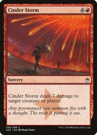 Cinder Storm [Masters 25] | Exor Games Dartmouth