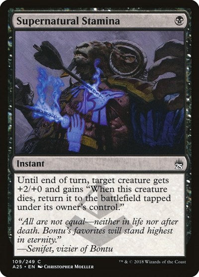 Supernatural Stamina [Masters 25] | Exor Games Dartmouth