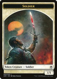 Soldier [Masters 25 Tokens] | Exor Games Dartmouth