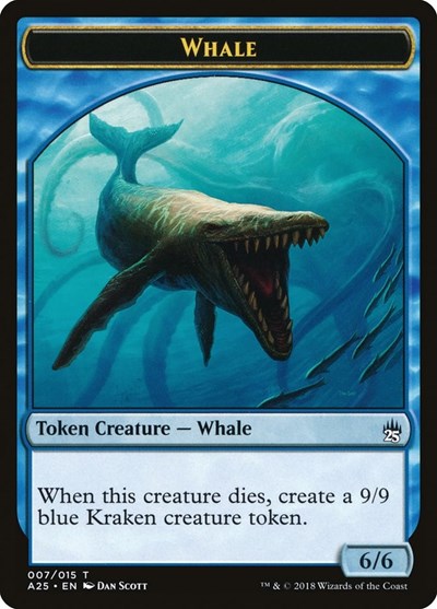 Whale [Masters 25 Tokens] | Exor Games Dartmouth