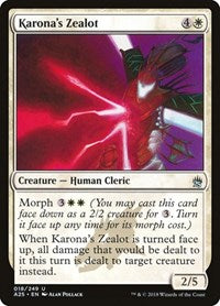 Karona's Zealot [Masters 25] | Exor Games Dartmouth